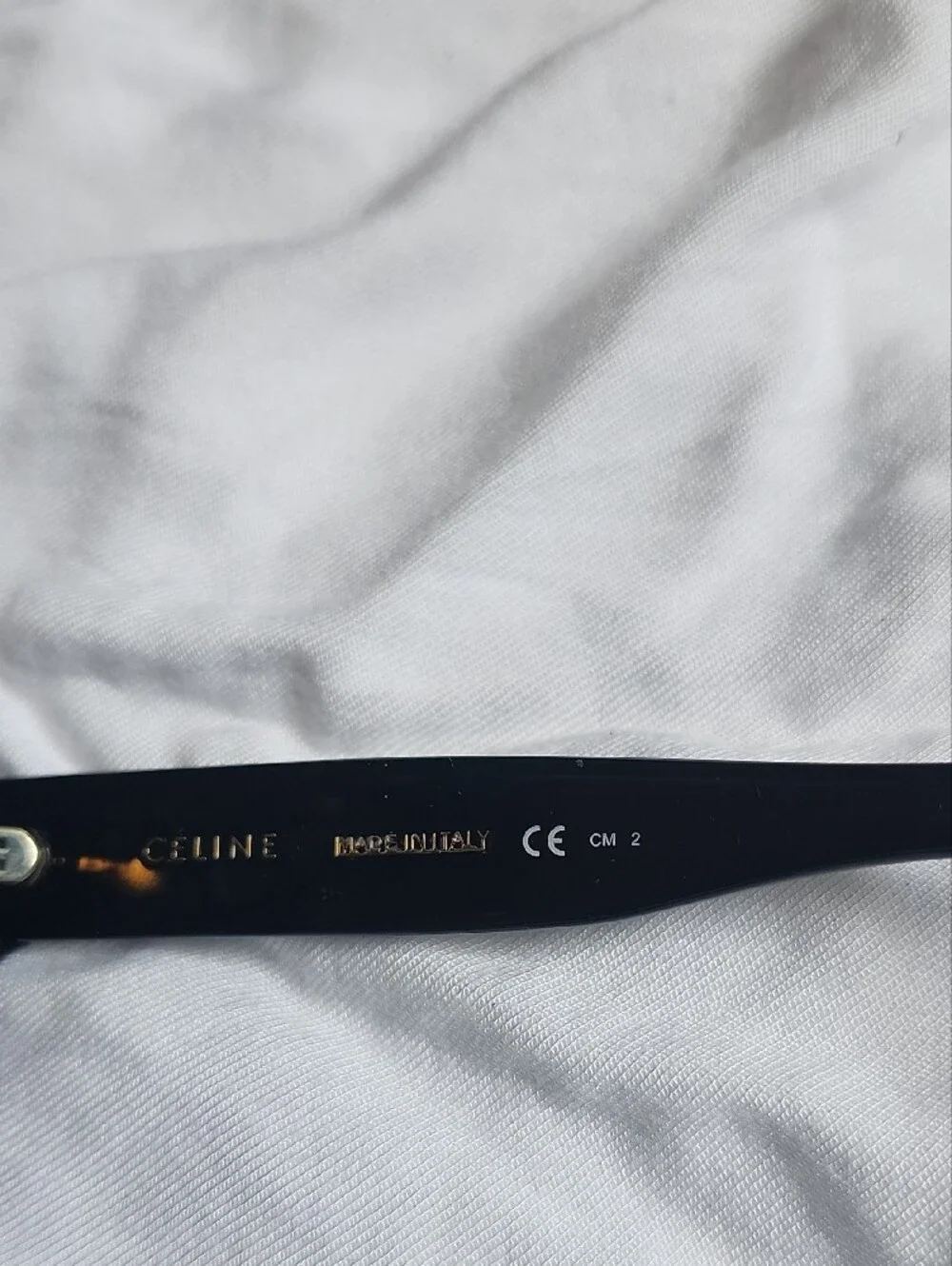 Celine Men’s Black and Tortoiseshell Gradient Sunglasses